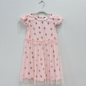 Hanna Andersson Pink Strawberry Dress